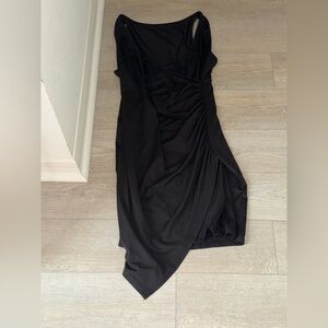 Black Wrap Dress